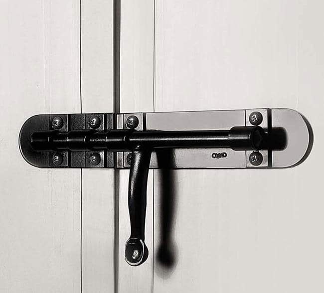 Casetta da giardino con pavimento GAROFALO Tuscnay EVO M in pvc beige con porta doppio battente, superficie interna 1.35 m² e spessore parete 20 mm - immagine 7