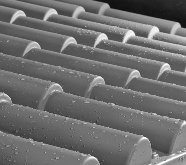 Casetta da giardino con pavimento GAROFALO Urban L in pvc grigio con porta doppio battente, superficie interna 3.13 m² e spessore parete 20 mm - immagine 5