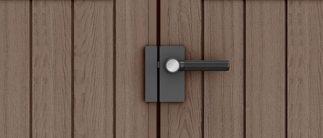 Casetta da giardino con pavimento KETER DARWIN 6X8 C/FINESTRE in polipropilene marrone con porta doppio battente, superficie interna 4.11 m² e spessore parete 16 mm - immagine 4