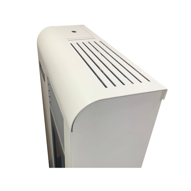 Stufa a pellet ventilata Zita 6.5 kW bianco - immagine 3