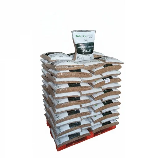 Pallet 65 sacchi di Pellet Biopower 15 kg
