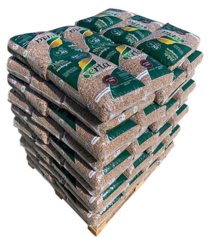 Erta Pellets – Lotto di 77 Sacchi